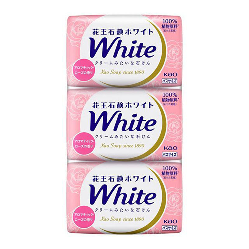 KAO White Aromatic Rose Bath Size
