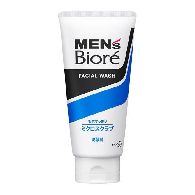 KAO Men's Biore Micro Scrub Face Wash