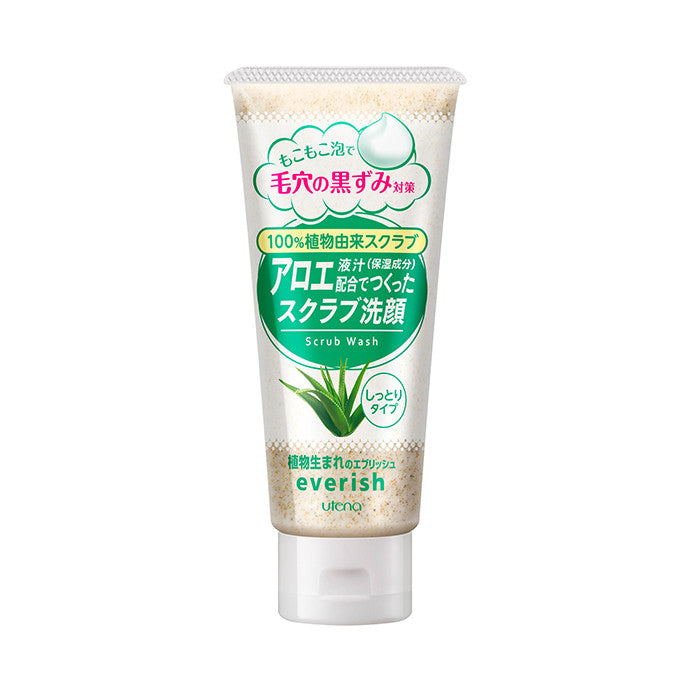 Utena Everysh Aloe Scrub Facial Wash