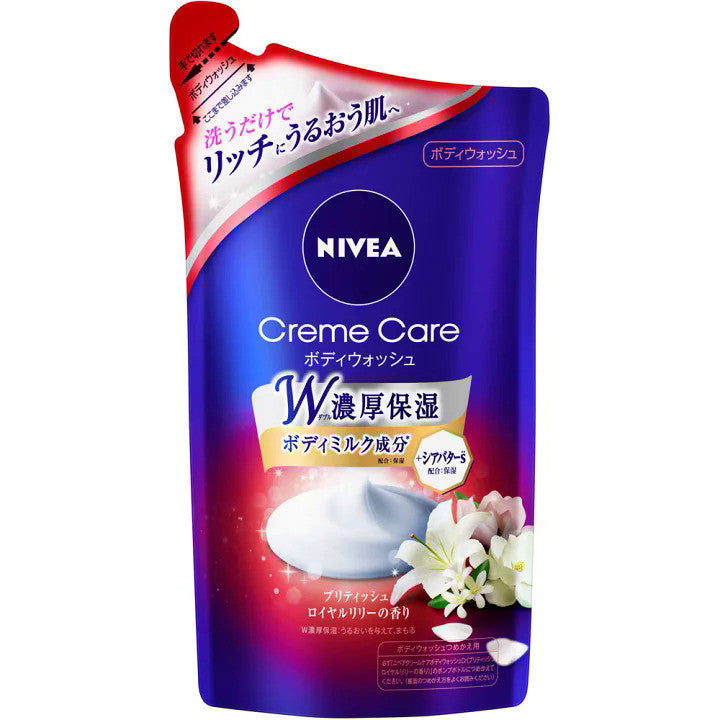 KAO Nivea Cream Care Body Wash Royal Lily Refill