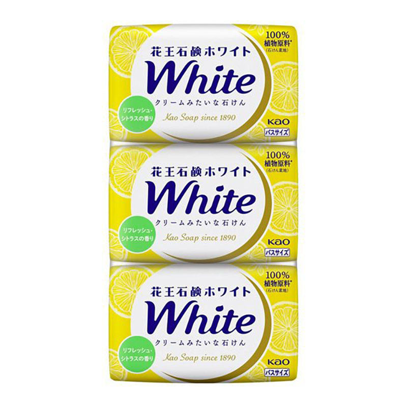 KAO White Refresh Citrus Bath Size Soap Bar