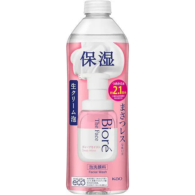 KAO Biore The Face Foam Face Wash Deep Moist Refill