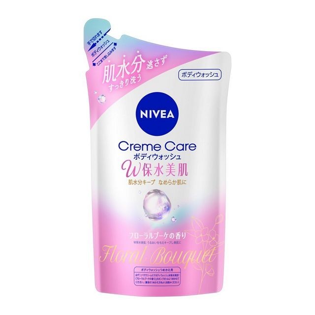 KAO Nivea Cream Care Body Wash Double Moisture Floral Refill
