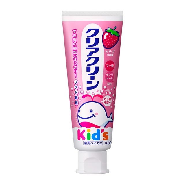 KAO Clear Clean Kids Toothpaste Strawberry