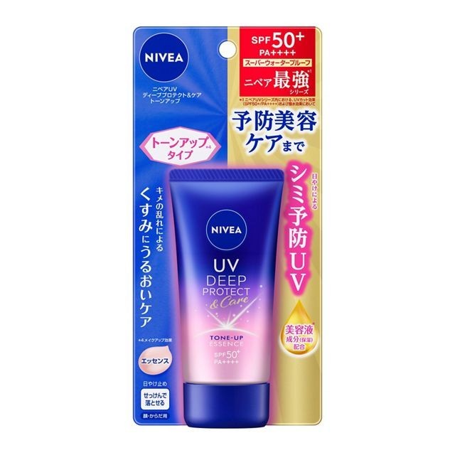 KAO Nivea UV Deep Protect & Care Tone Up Essence