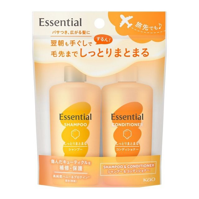 KAO Essential Moist Silky SPCD Mini Set