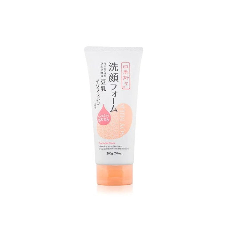 Kumano Yushi Shikioriori Soy Isoflavone Face Wash Foam