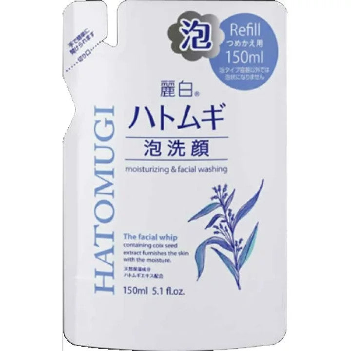 Kumano Yushi Oils & Fat Reihaku Job's Tears Foaming Face Wash Refill