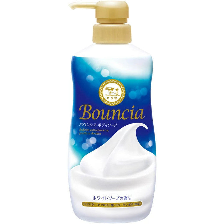COW BRAND Bouncia Body Soap White Soap