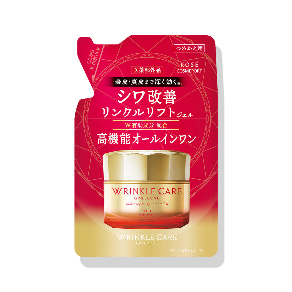 KOSE GRACE ONE Wrinkle Care Moist Repair Gel Cream EX Refill