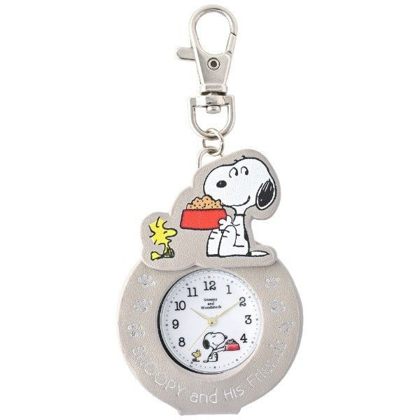 FIELDWORK PEANUTS New Die-cut Keychain Peanuts Gray