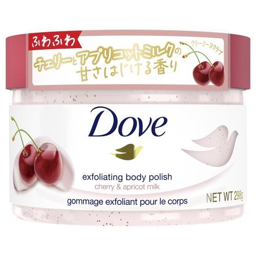 Unilever Dove Scrub Cherry Apricot 298g