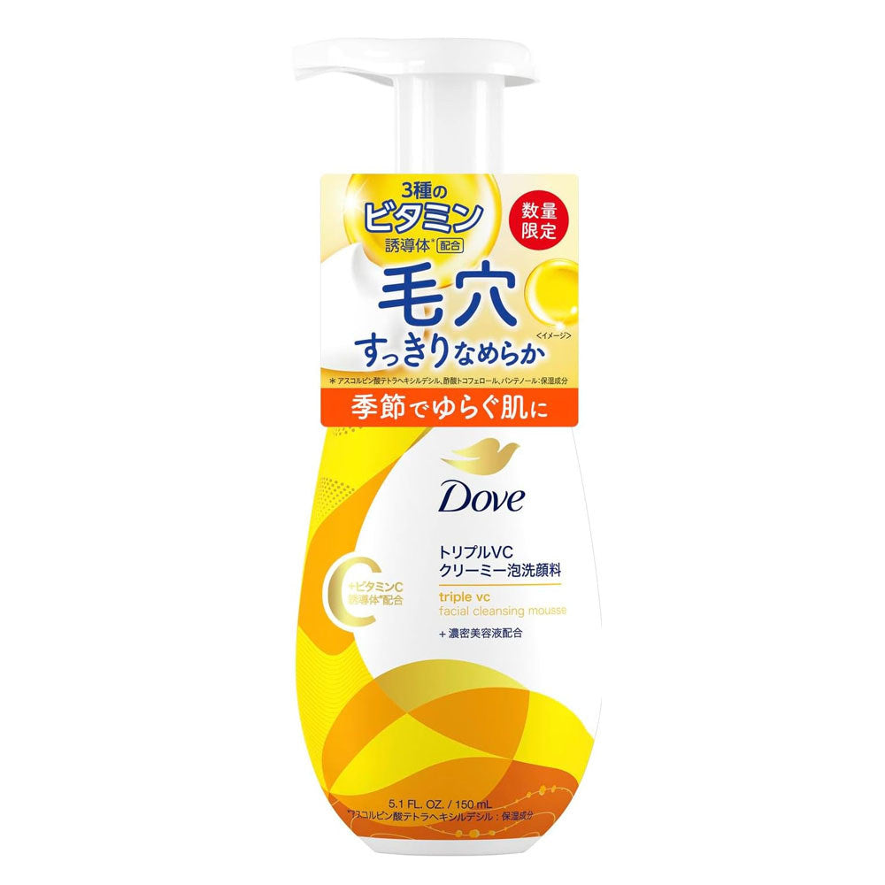 Unilever Dove Triple VC Creamy Foaming Cleanser