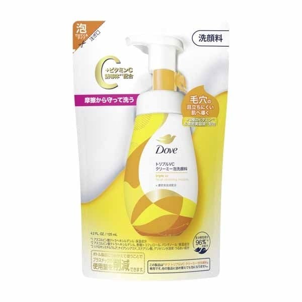 Unilever Dove Triple VC Creamy Foam Face Wash Refill