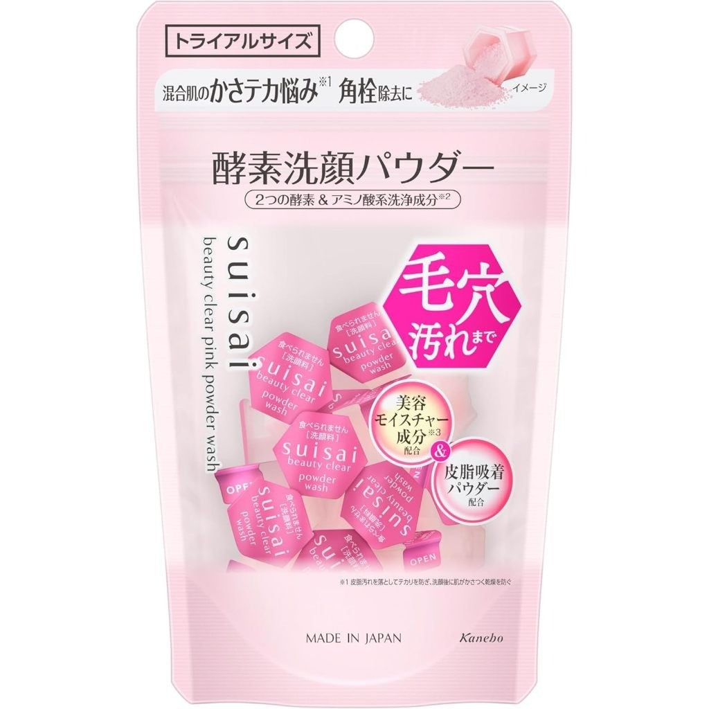 KAO Suisai Beauty Clear Pink Powder Wash