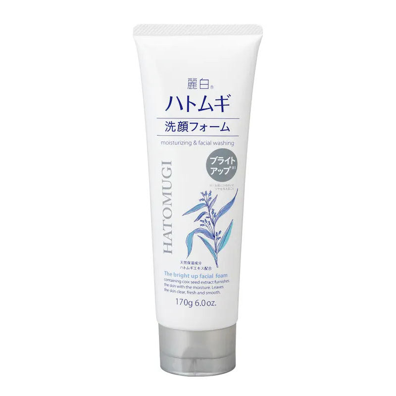 Kumano Yushi Reihaku Hatomugi Bright Up Face Wash