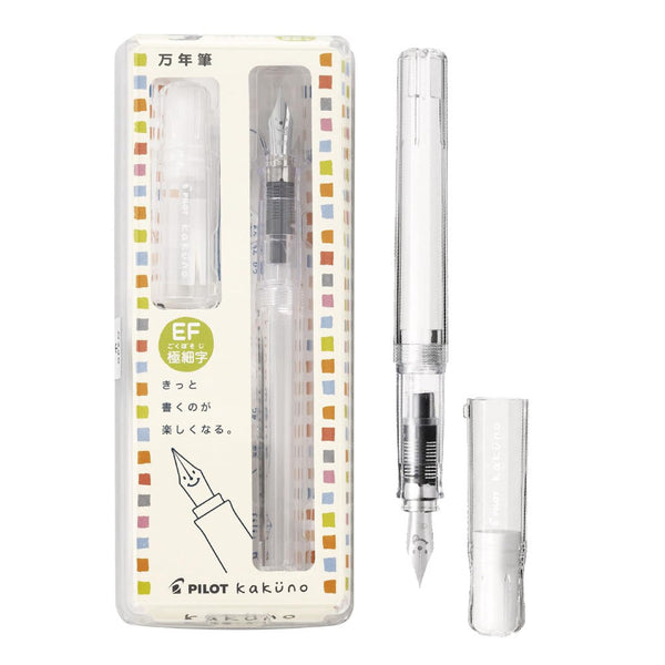 PILOT Kakuno Fountain Pen Soft Yellow EF Nib