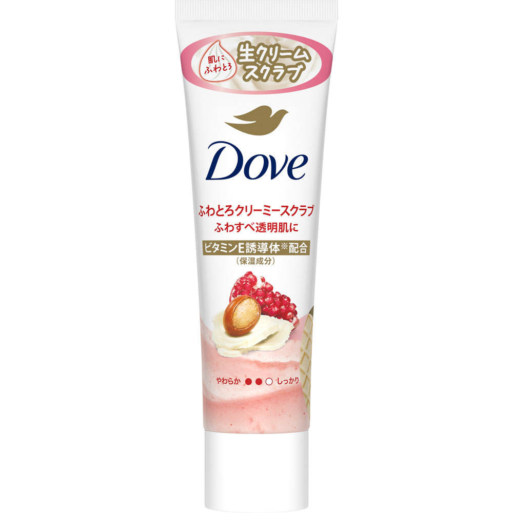 Unilever Dove Fluffy Creamy Scrub Pomegranate & Shea Butter