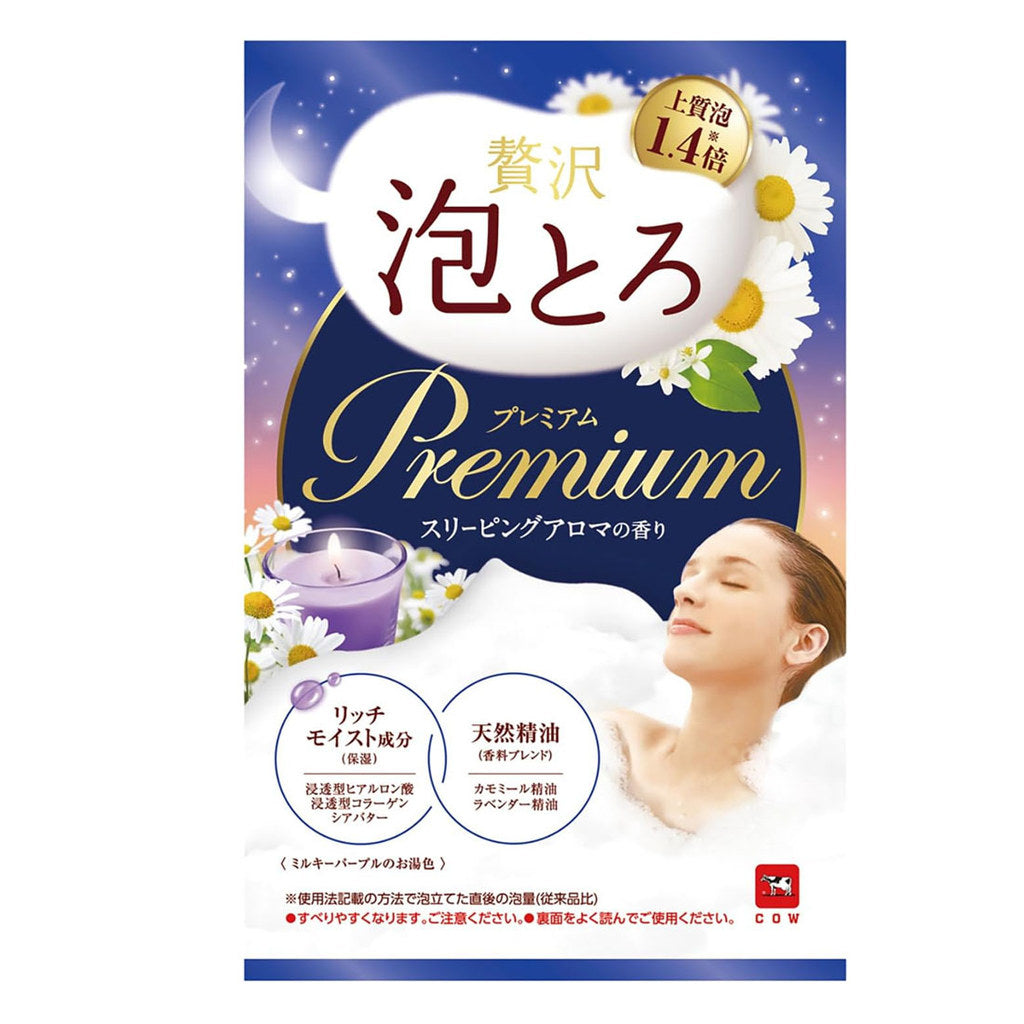 COW BRAND Oyu Monogatari Luxury Foamy Premium Bath Additive Sleeping Aroma Scent