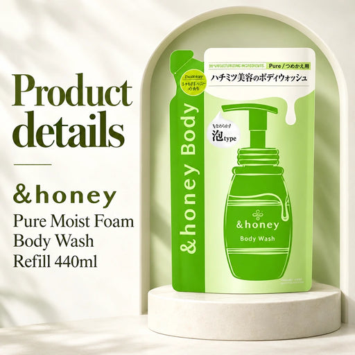 Pure Moist Foam Body Wash Refill 440ml — Product details