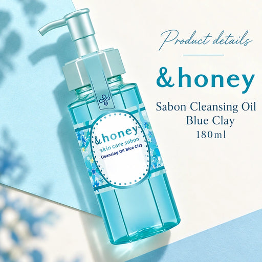 Sabon Cleansing Oil Blue Clay 180ml — Product details