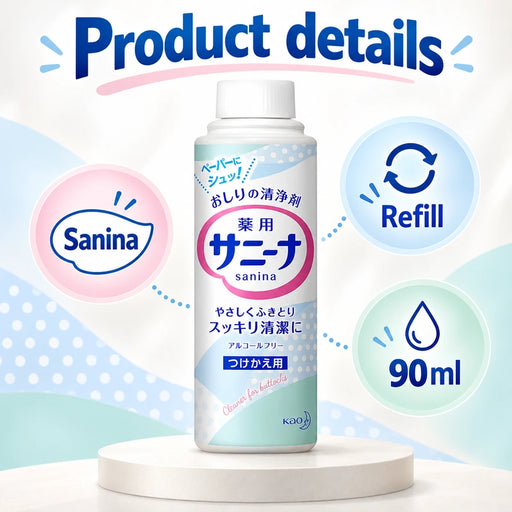 Sanina Bottom Cleansing Spray Refill 90ml — Product details
