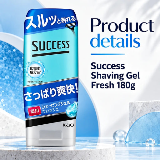 Success Shaving Gel Fresh 180g — Product details
