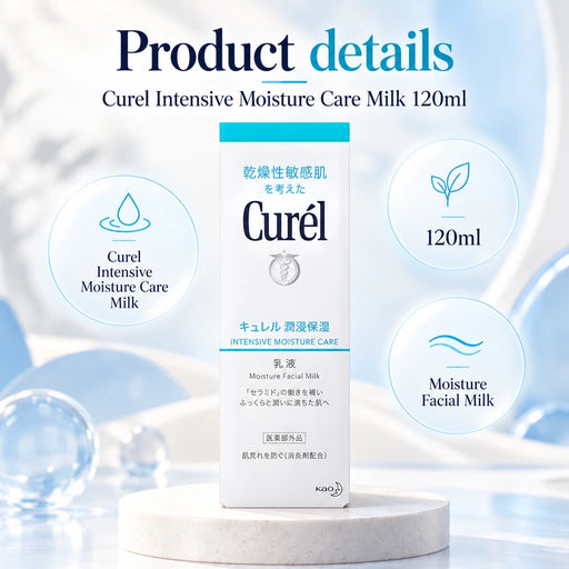 Curel Intensive Moisture Care Milk 120ml — Product details