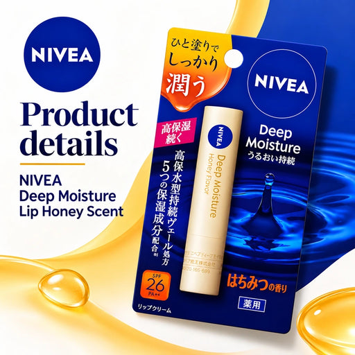 NIVEA Deep Moisture Lip Honey Scent — Product details