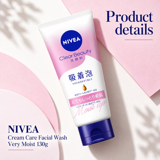 NIVEA Cream Care Facial Wash Very Moist 130g — Product details