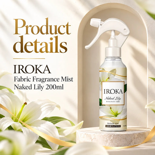 IROKA Fabric Fragrance Mist Naked Lily 200ml — Product details