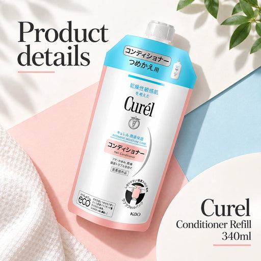 Curel Conditioner Refill 340ml — Product details