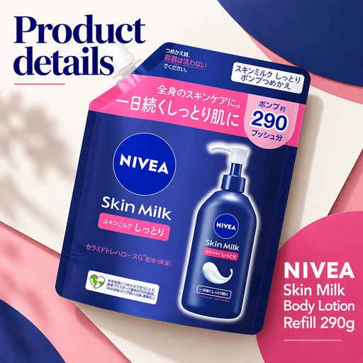 NIVEA Skin Milk Body Lotion Refill 290g — Product details