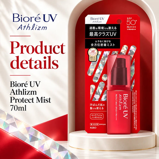 Biore UV Athlizm Protect Mist 70ml — Product details