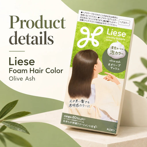 Liese Foam Hair Color Olive Ash — Product details