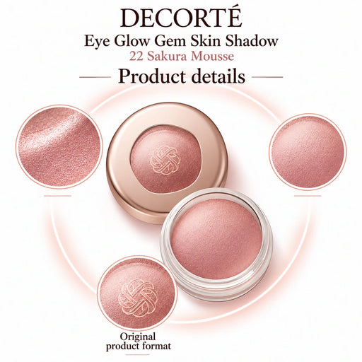 Eye Glow Gem Skin Shadow 22 Sakura Mousse — Product details
