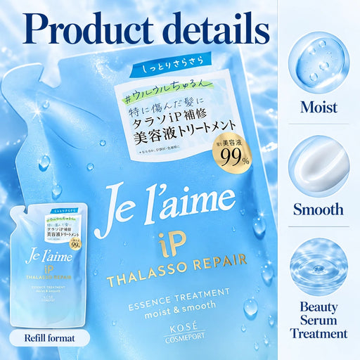 iP Thalasso Repair Beauty Serum Treatment Moist & Smooth Refill — Product details