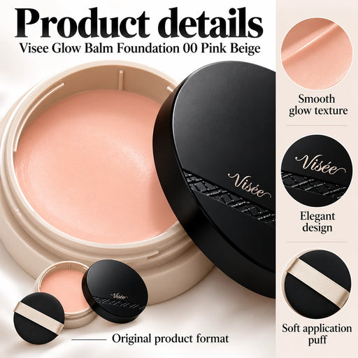 Visee Glow Balm Foundation 00 Pink Beige — Product details