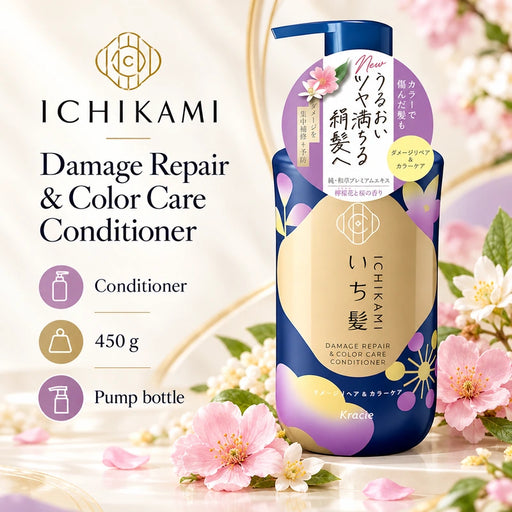 ICHIKAMI Damage Repair & Color Care Conditioner — Product details