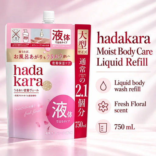 hadakara Moist Body Care Liquid Refill — Product details