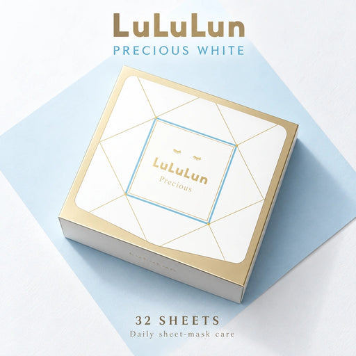 LuLuLun Precious WHITE Radiance Switch Face Mask 32 Sheets — Product details