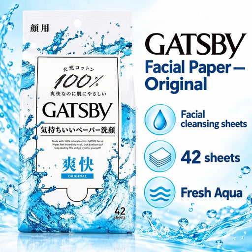 GATSBY Facial Paper — Original — Product details