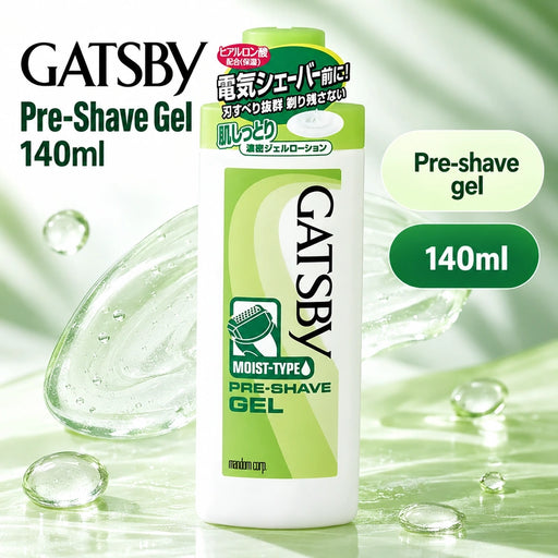 GATSBY Pre-Shave Gel 140ml — Product details