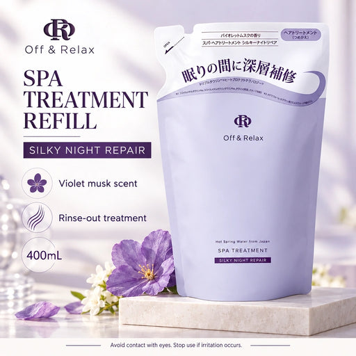Off&Relax SPA Hair Treatment Silky Night Repair Refill 400ml — Product details