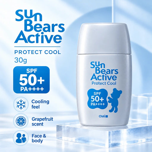 OMI BROTHERHOOD Sun Bears Active Protect Cool 30g — Product details
