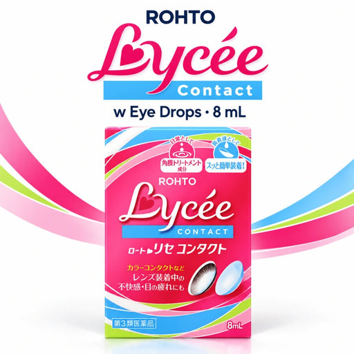 ROHTO Lycee Contact w Eye Drops · 8 mL — Product details