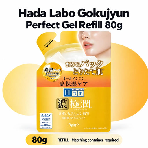 Hada Labo Gokujyun Perfect Gel Refill 80g — Product details