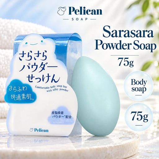 Sarasara Powder Soap 75g — Product details