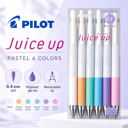 PILOT Juice Up Gel Pen 0.4mm Pastel Color 6 Color Set — Product details