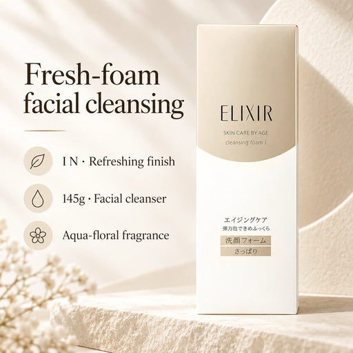 Shiseido Elixir Cleansing Foam 1 145g — Product details